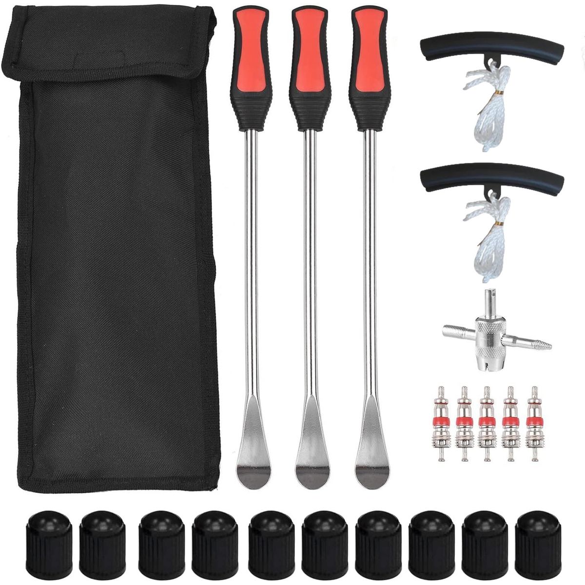 KUANGYE - Kit De Palancas De Desmontaje De Neumáticos De Moto Y Bicicl