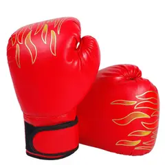 KINDA NICE - Set Boxing Para Niños Guantes De Box Guantes Entrenamiento Rojo