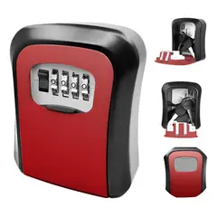 SUPERCENTER - Caja De Seguridad Fuerte Metálica Para Llave Con Clave