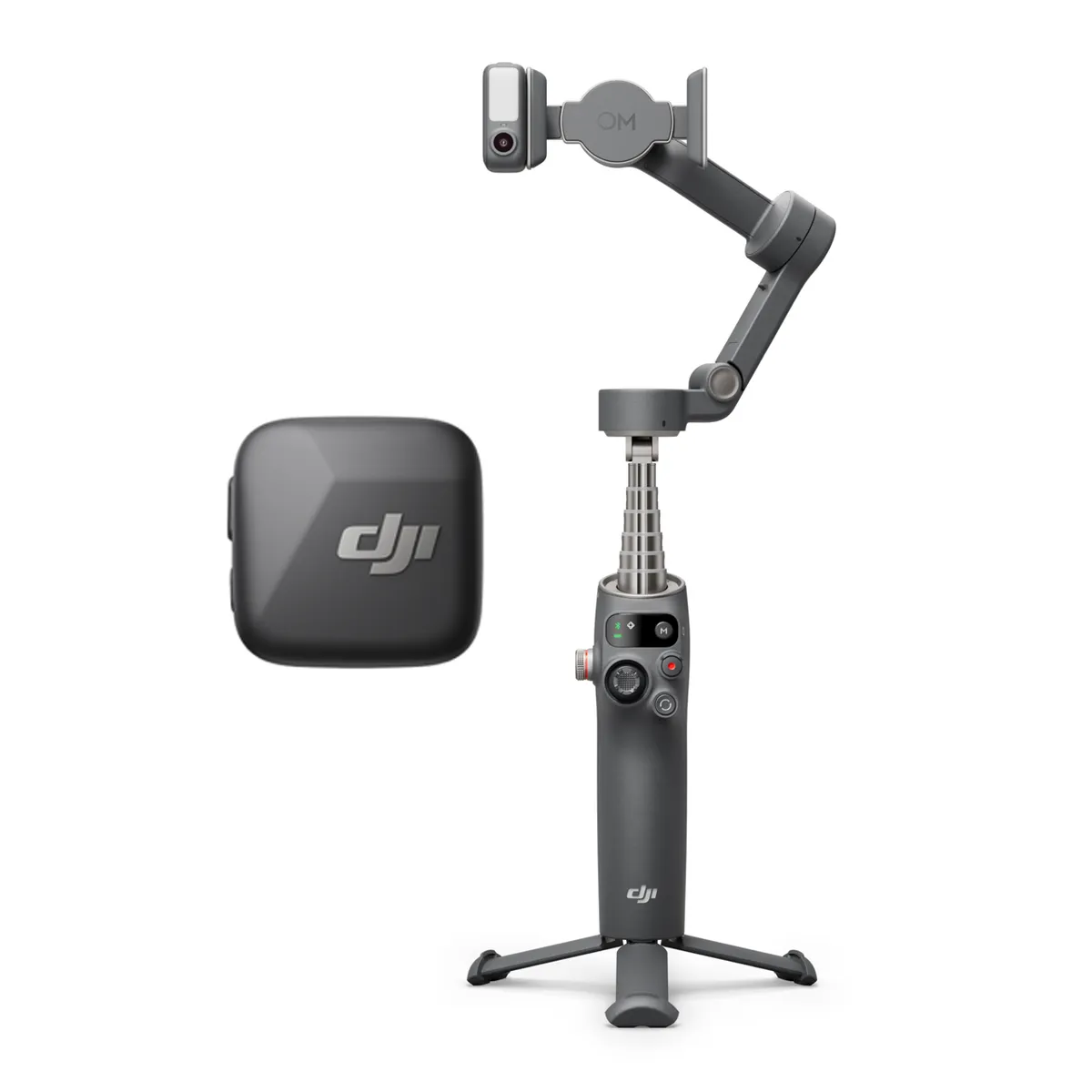 DJI - Estabilizador Para Celulares DJI Osmo Mobile 7P Vlog Combo DJI Mic Mini Transmitter