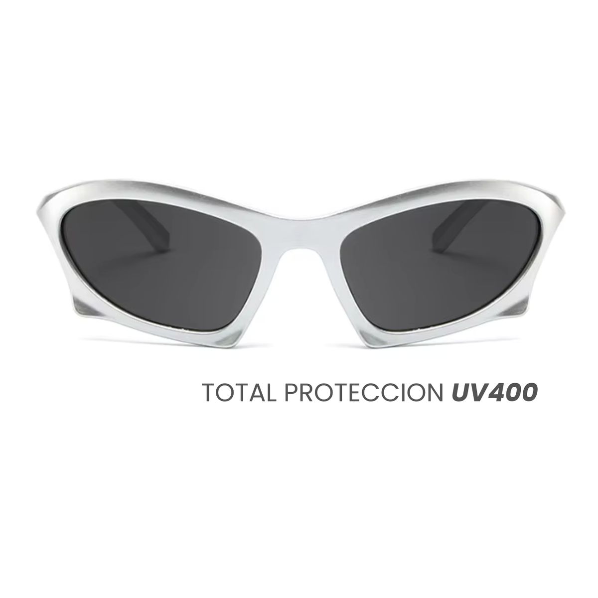 NOVY - Gafas Lentes De Sol Retro Y2K Cyberpunk