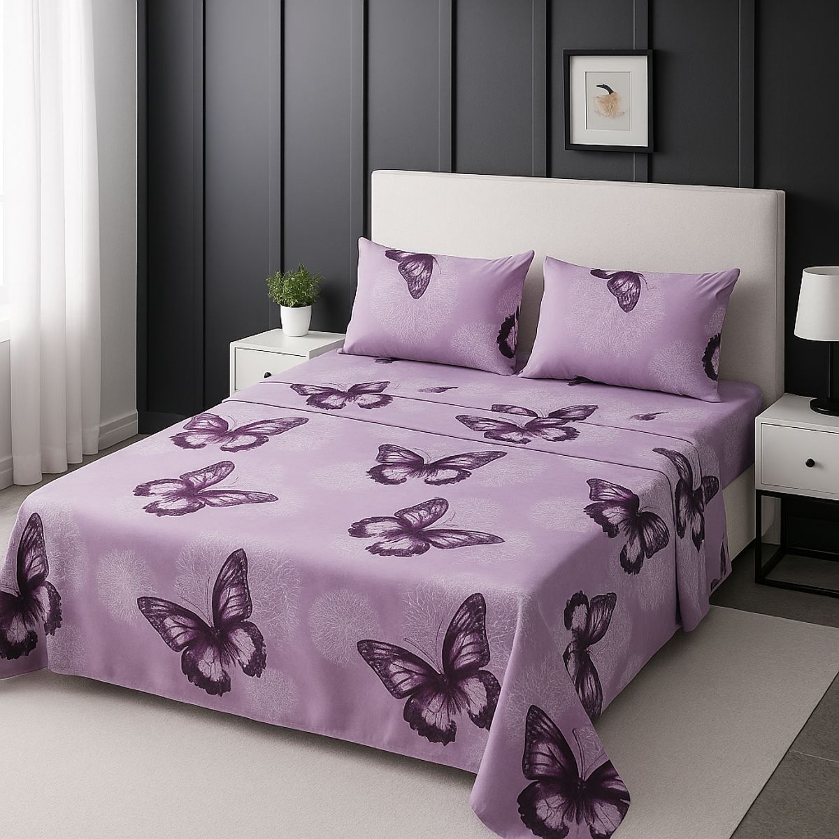 ARMONIA - diseño 770 sábanas 144 hilos KING 2½ P clásicas