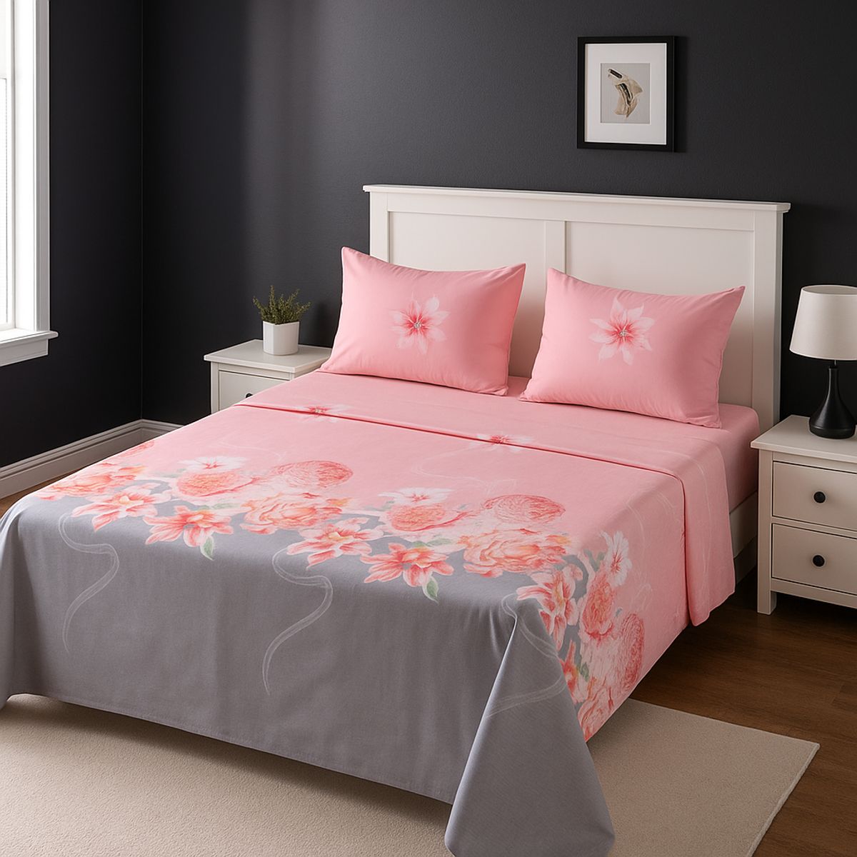 ARMONIA - estilo 767 sábanas KING 2½ P 144 hilos clásicas