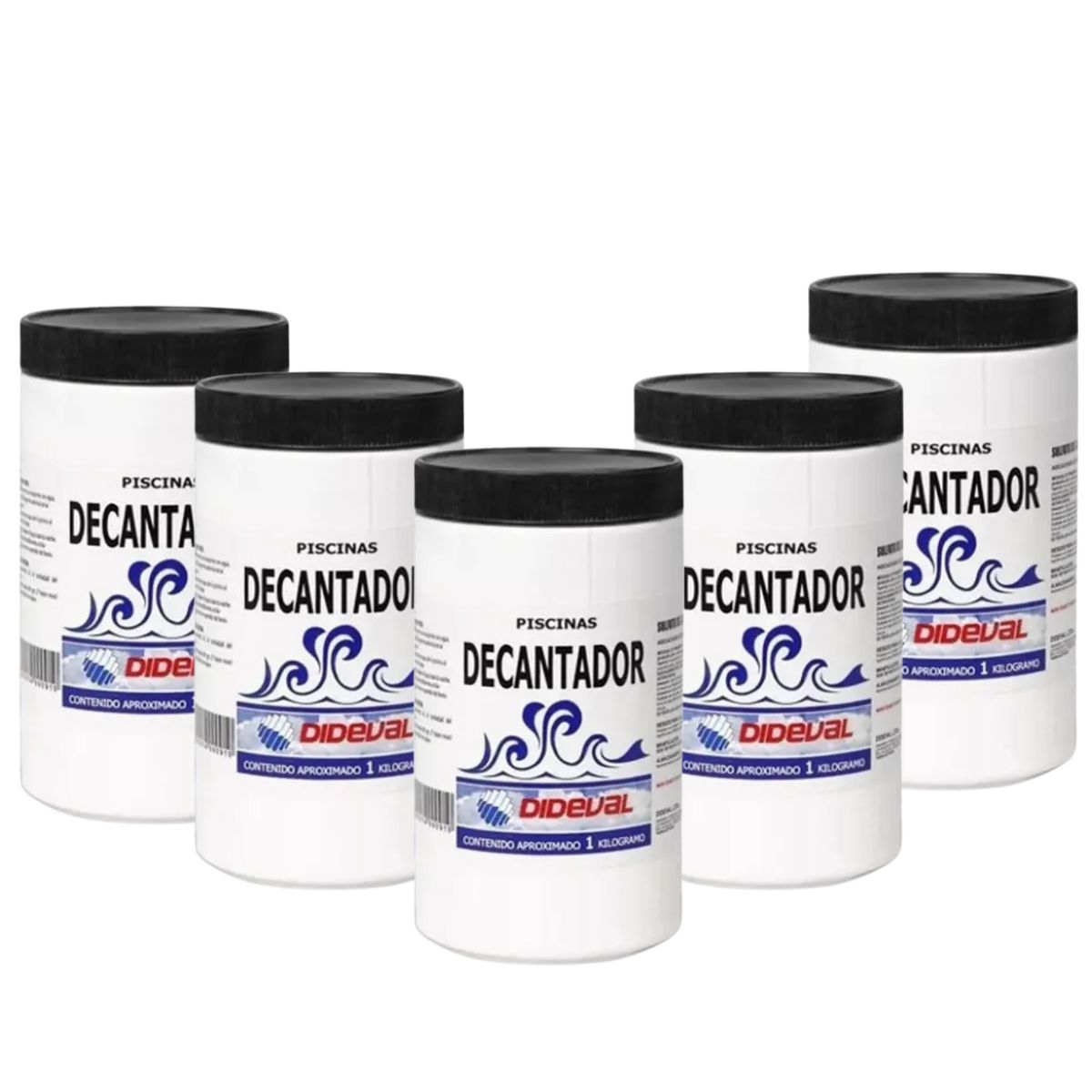 DIDEVAL - Decantador Para Piscinas 5 Kg Dideval
