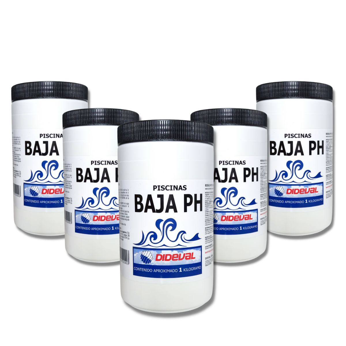 DIDEVAL - Baja pH Para Piscinas 5 Kg Dideval