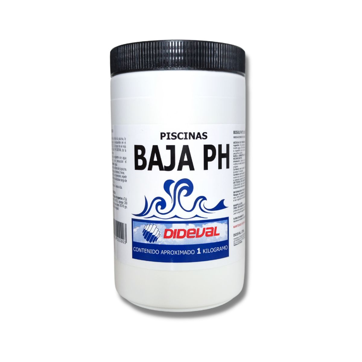 DIDEVAL - Baja pH Para Piscinas 5 Kg Dideval