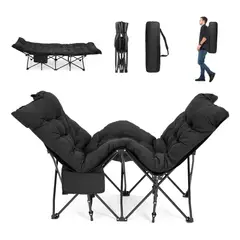 EVERSO - Catres Plegables Para Acampar Cama Portátil Con Colchón