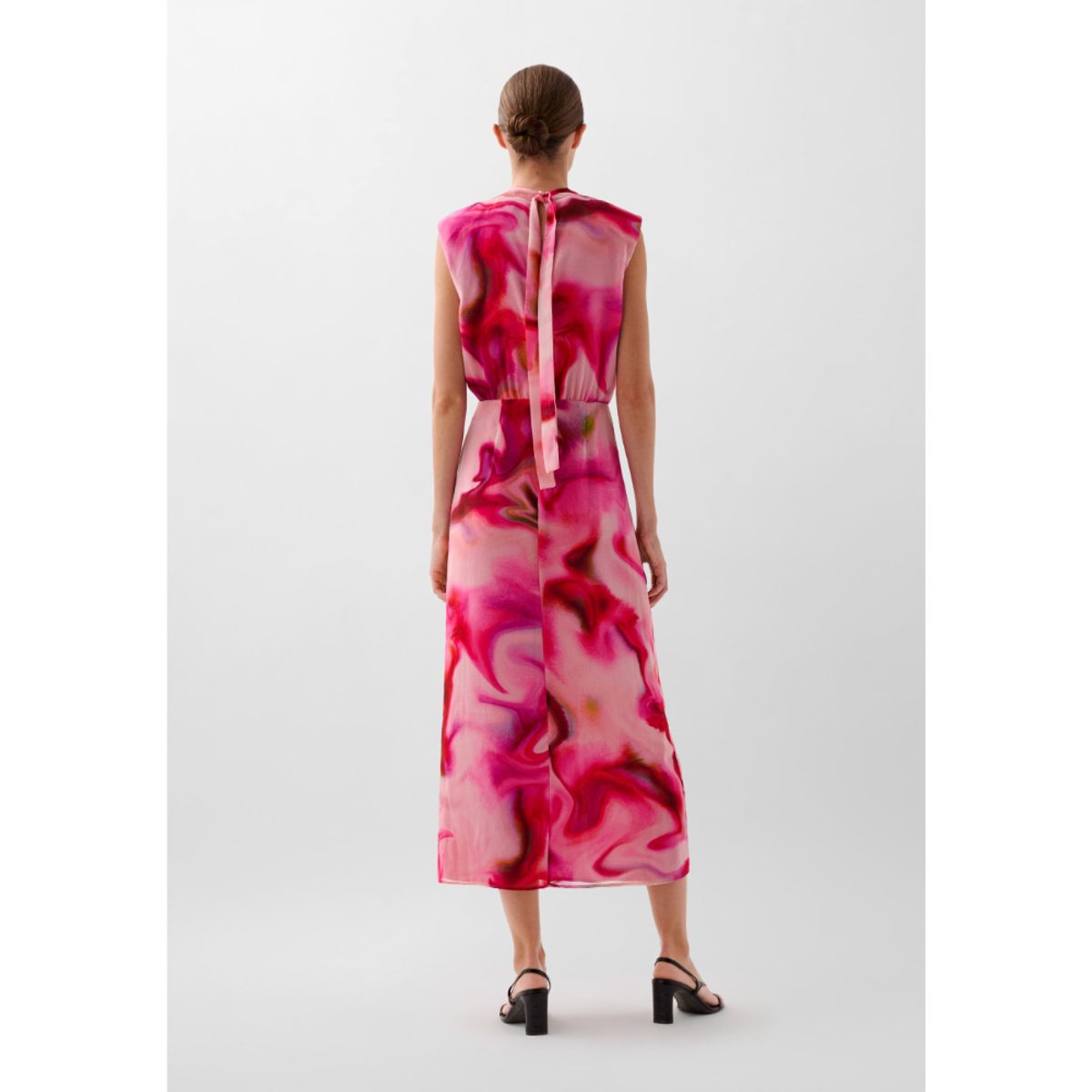 SCALPERS - VESTIDO ESTAMPADO PRINT NUDO