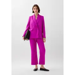 SCALPERS - PANTALÓN SATINADO JACQUARD