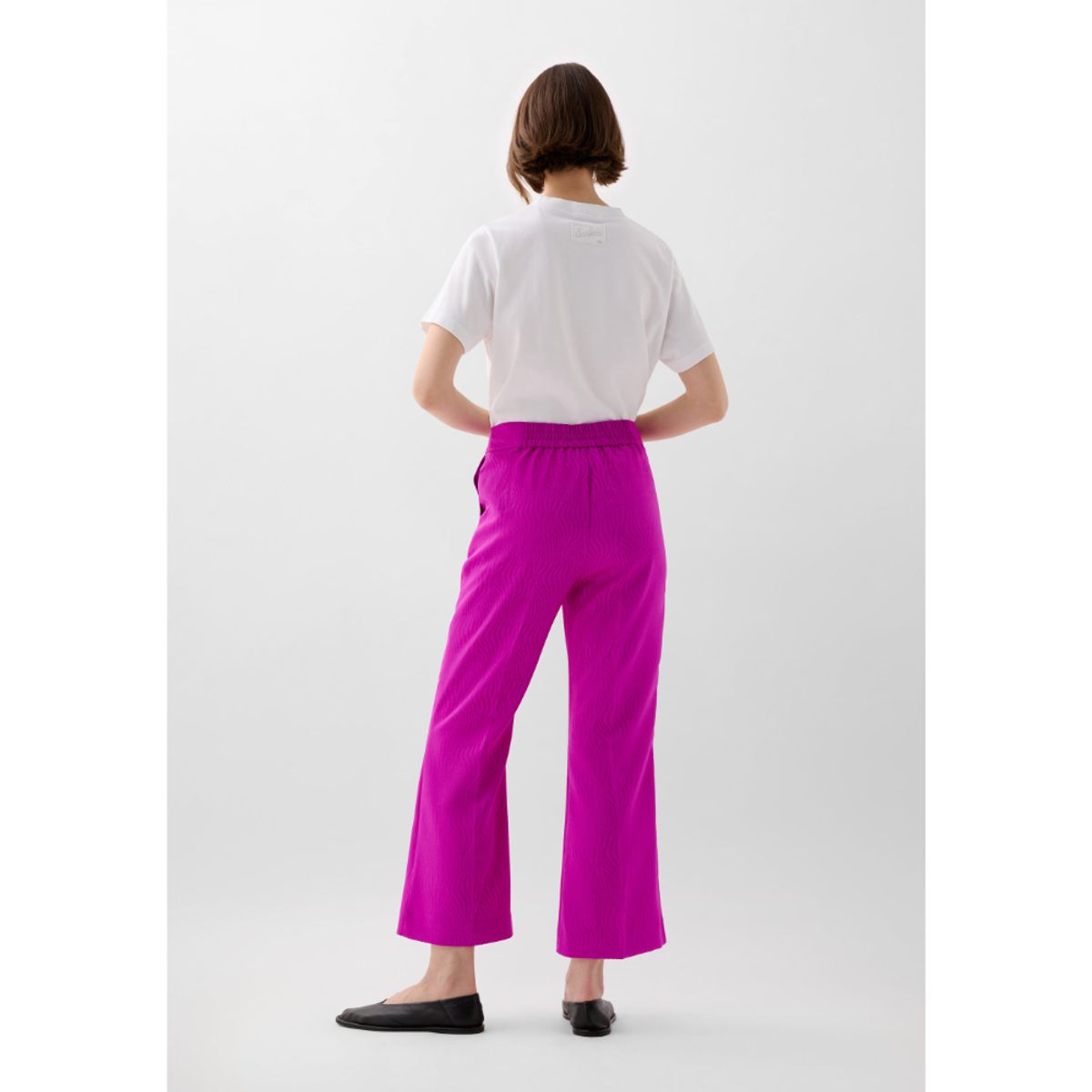 SCALPERS - PANTALÓN SATINADO JACQUARD