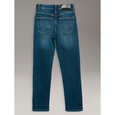 Imagen 2 del producto Jeans Niño Slim Straight Azul
