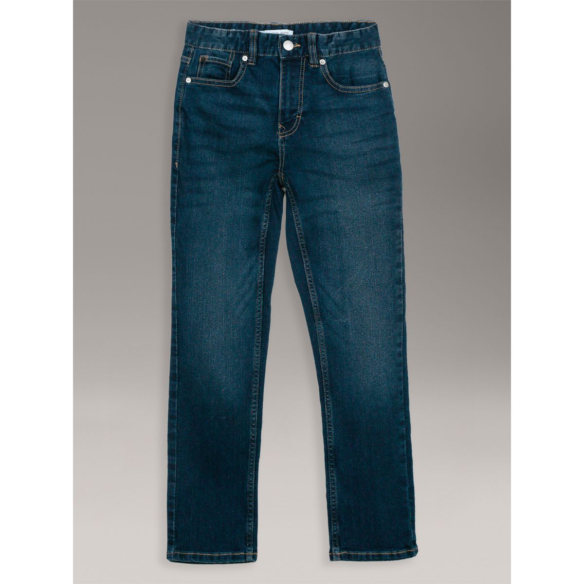CALVIN KLEIN - Jeans Niño Slim Straight Azul Calvin Klein
