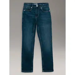 CALVIN KLEIN - Jeans Niño Slim Straight Azul