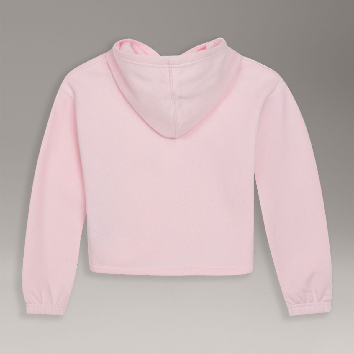 CALVIN KLEIN - Polerón Niña De Felpa Con Gorro Y Bordes Sin Rematar Elásticos Rosado Calvin Klein