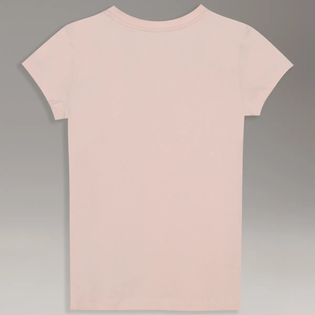 CALVIN KLEIN - Polera Niña Slim Con Logo Damasco Calvin Klein