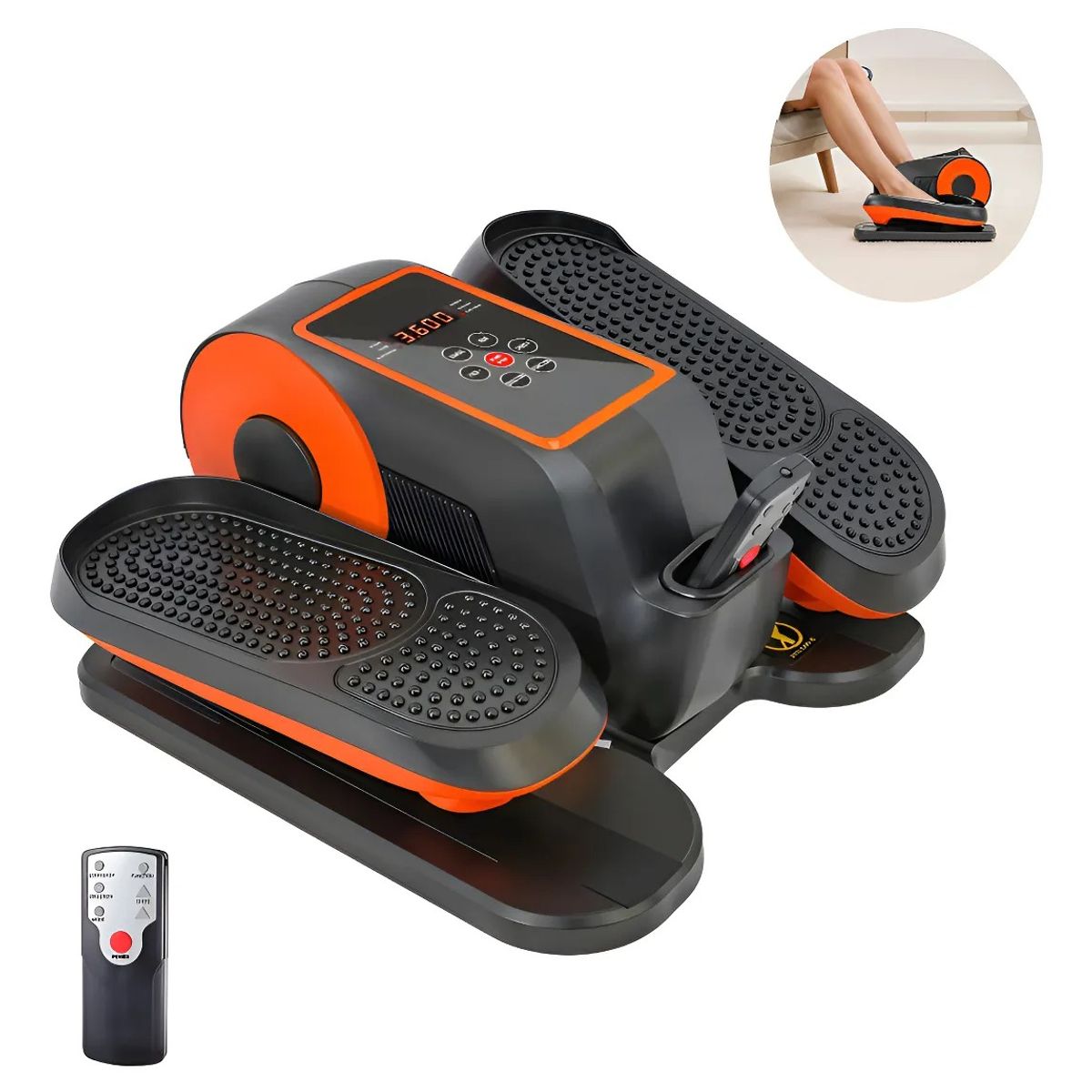 EVERSO - Máquina Mini Elíptica De Bajo Escritorio