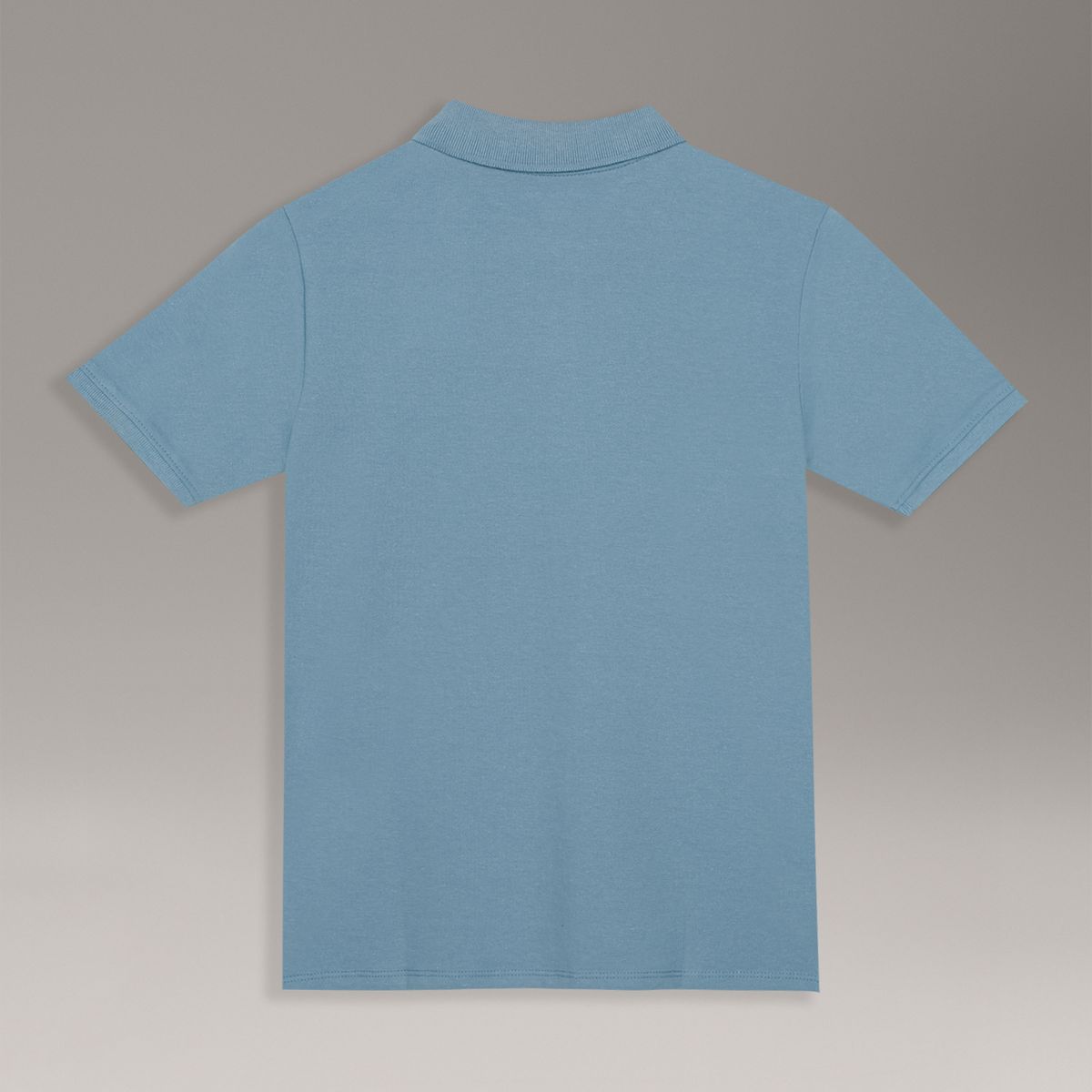 CALVIN KLEIN - Polo Niño CK Solid Celeste Calvin Klein