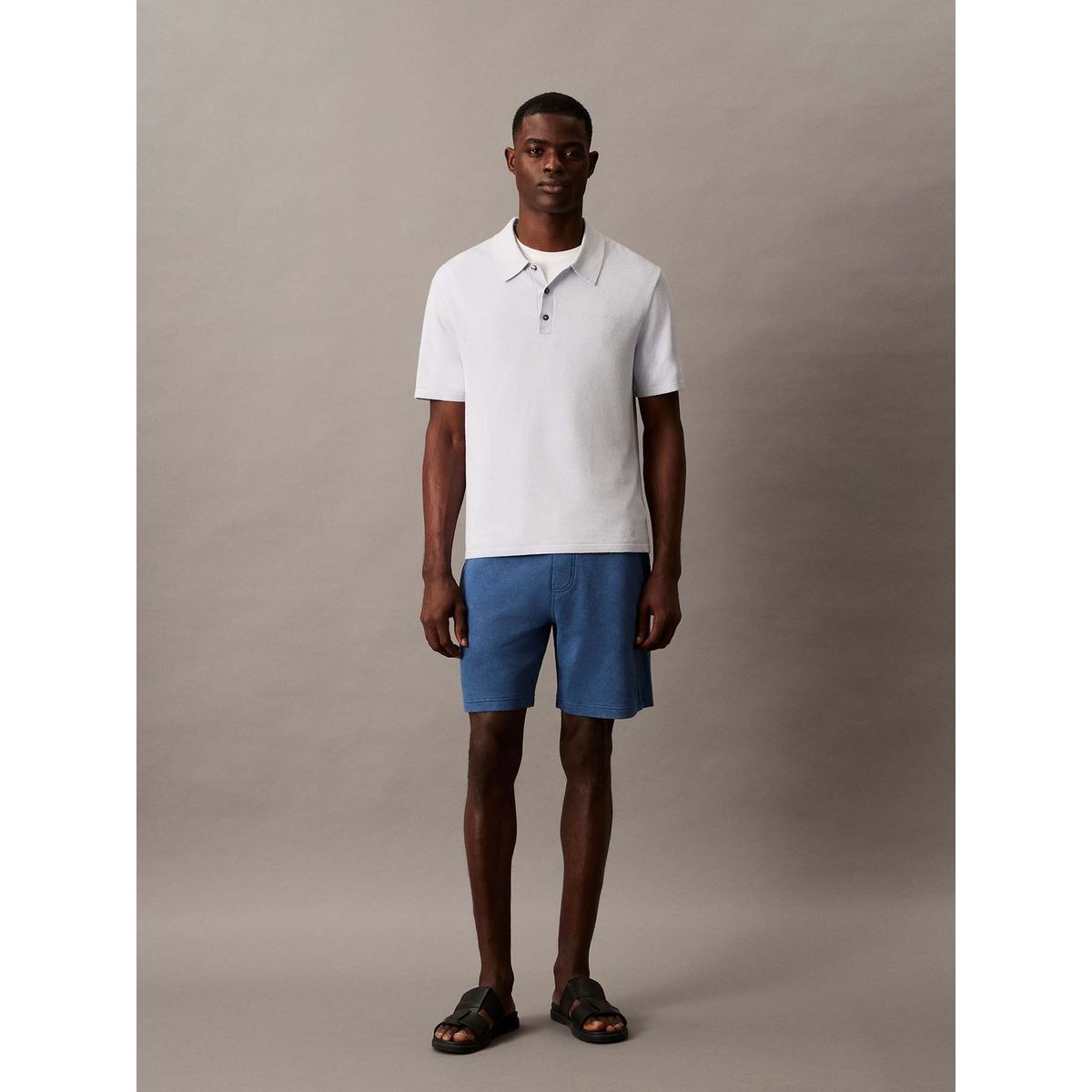 CALVIN KLEIN - Short de Felpa Garment Azul Calvin Klein