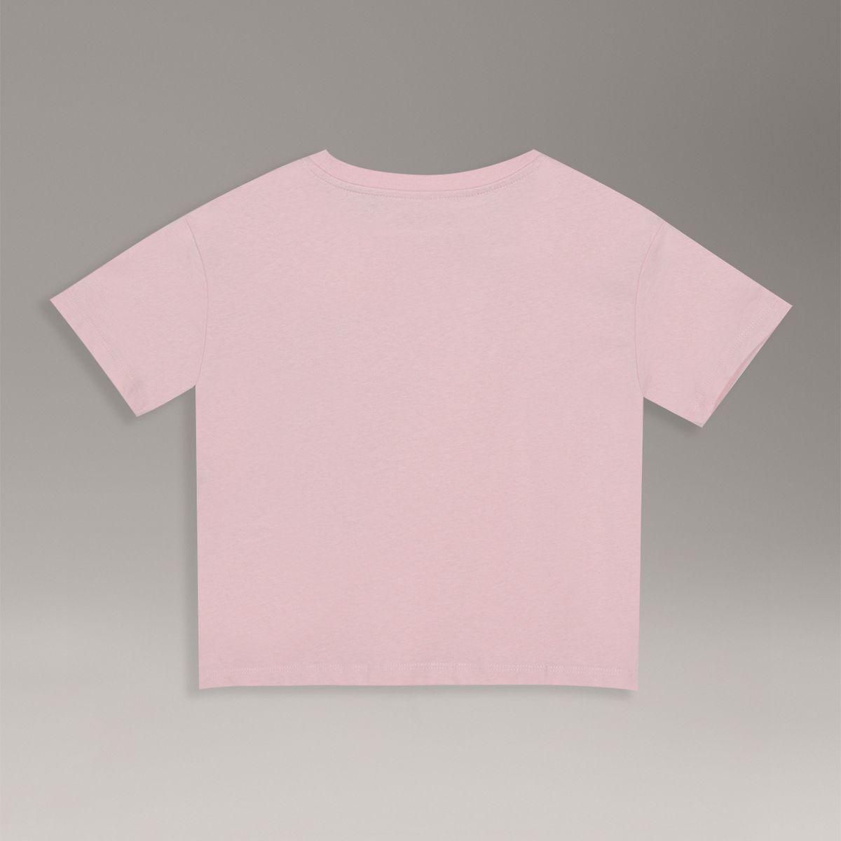 CALVIN KLEIN - Polera Niña Boxy Oversize Monogram Rosado Calvin Klein