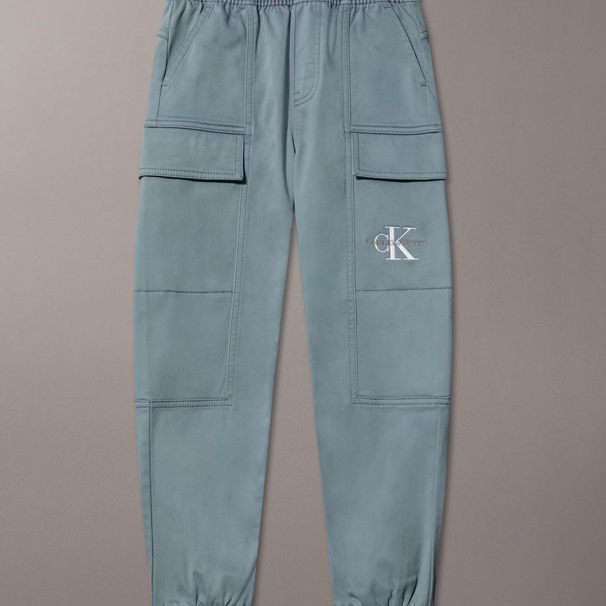 CALVIN KLEIN - Pantalón Niño Cargo Essential Verde Calvin Klein