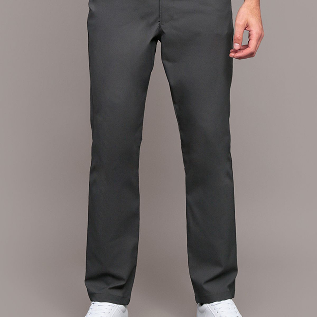 CALVIN KLEIN - Pantalón Stretch Tech Slim Gris Calvin Klein