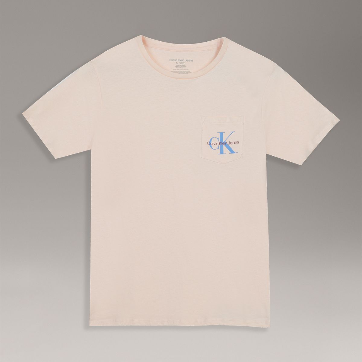 CALVIN KLEIN - Polera Niño Con Bolsillo Para Niño Damasco Calvin Klein