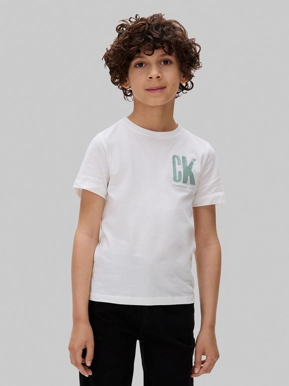 Polera Nino Chest Surf Graphic Blanco Blanco 6