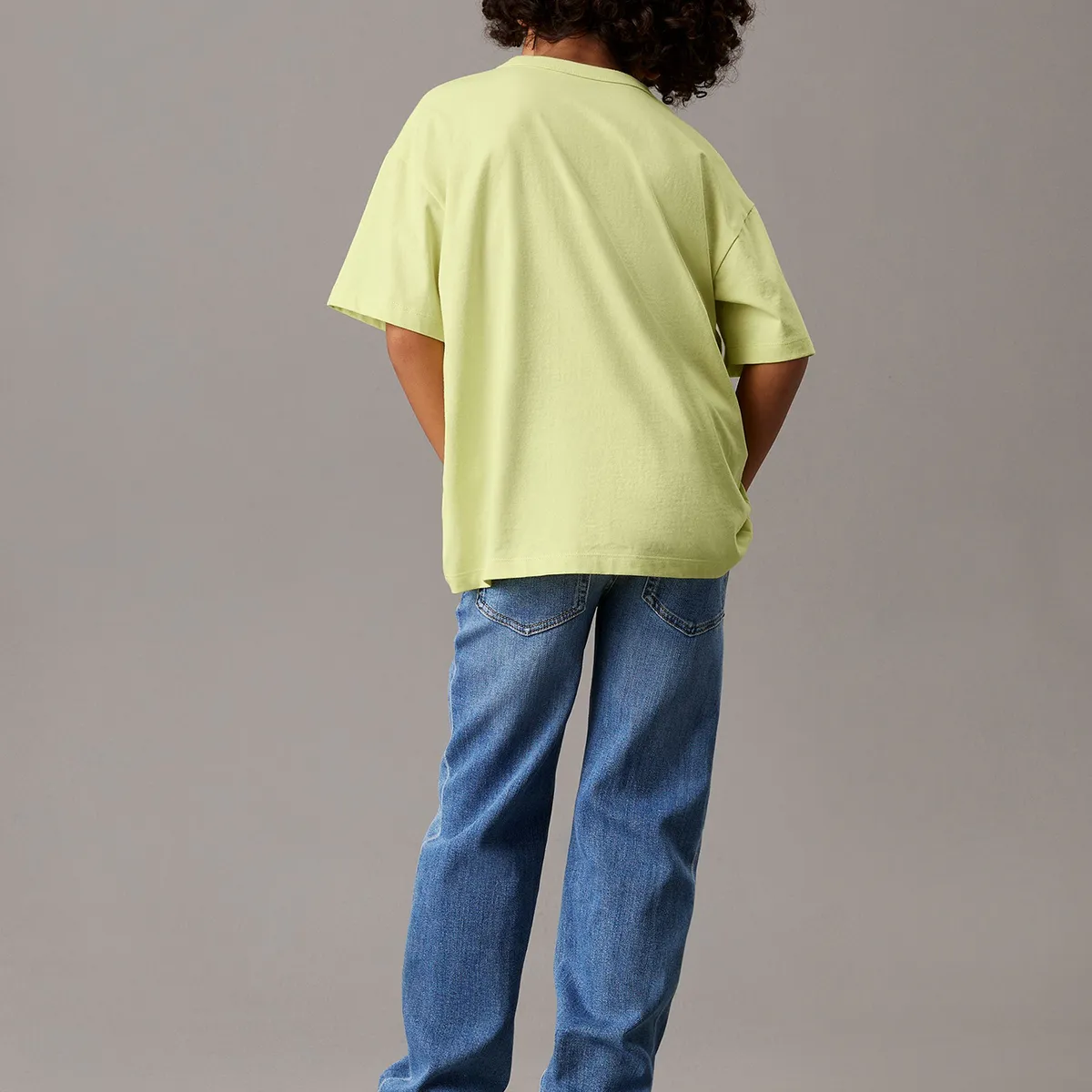 CALVIN KLEIN - Jeans Niño Soft Blue Regular Straight Azul Calvin Klein