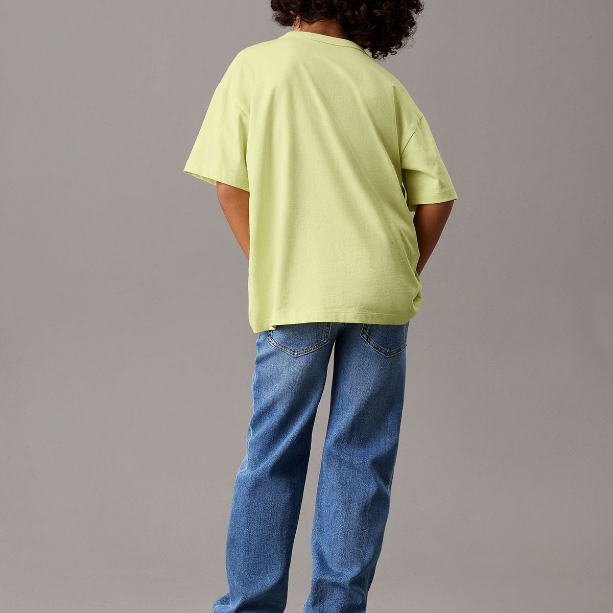 CALVIN KLEIN - Jeans Niño Soft Blue Regular Straight Azul Calvin Klein