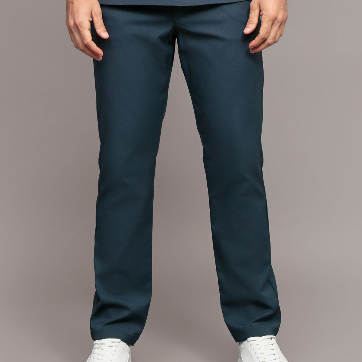 CALVIN KLEIN - Pantalón Stretch Tech Slim Azul Calvin Klein