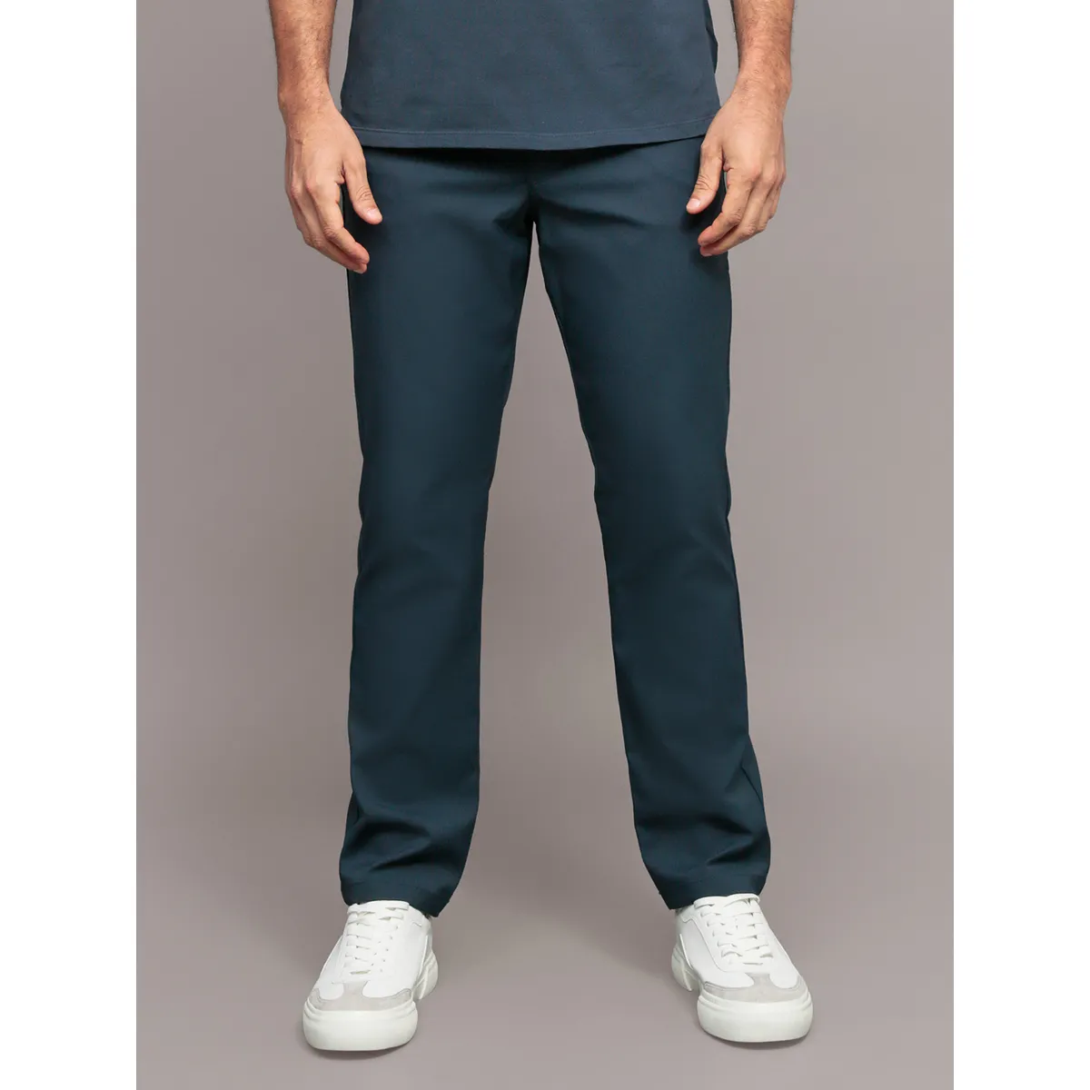 CALVIN KLEIN - Pantalón Stretch Tech Slim Azul Calvin Klein