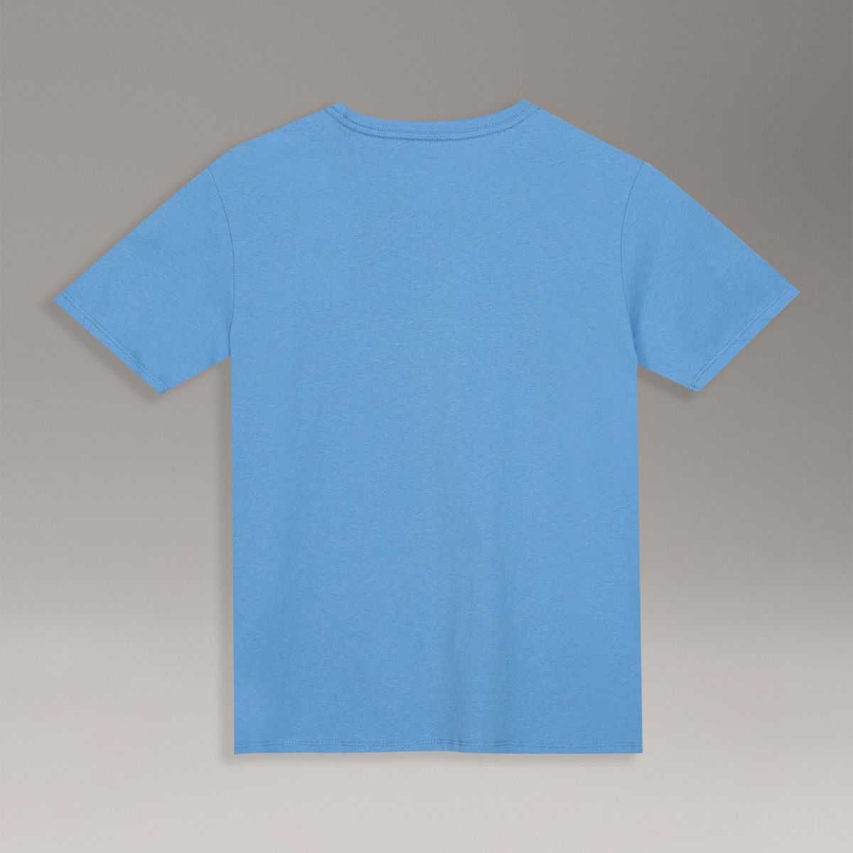 CALVIN KLEIN - Polera Niño Classic Con Monograma Para Niño Celeste Calvin Klein