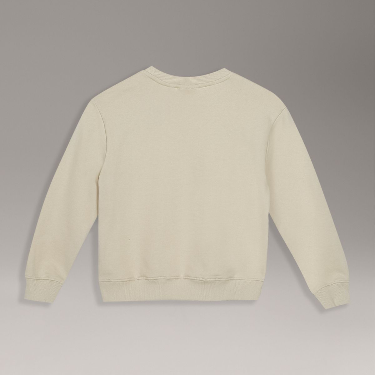 CALVIN KLEIN - Polerón Niño Gradient Graphic Beige Calvin Klein