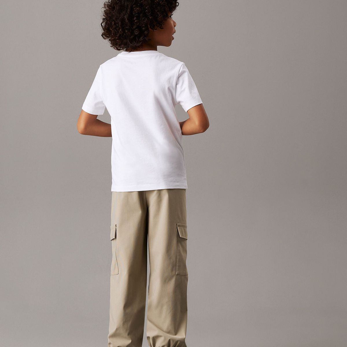 CALVIN KLEIN - Pantalón Cargo Oversized Parachute Niño Verde Calvin Klein