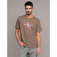 CALVIN KLEIN - Polera Monogram