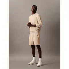CALVIN KLEIN - Short de Felpa Garment Beige