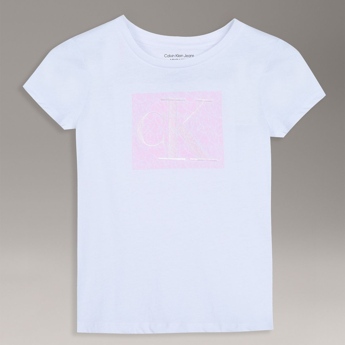 CALVIN KLEIN - Polera Niña Classic Para Niña Blanco Calvin Klein