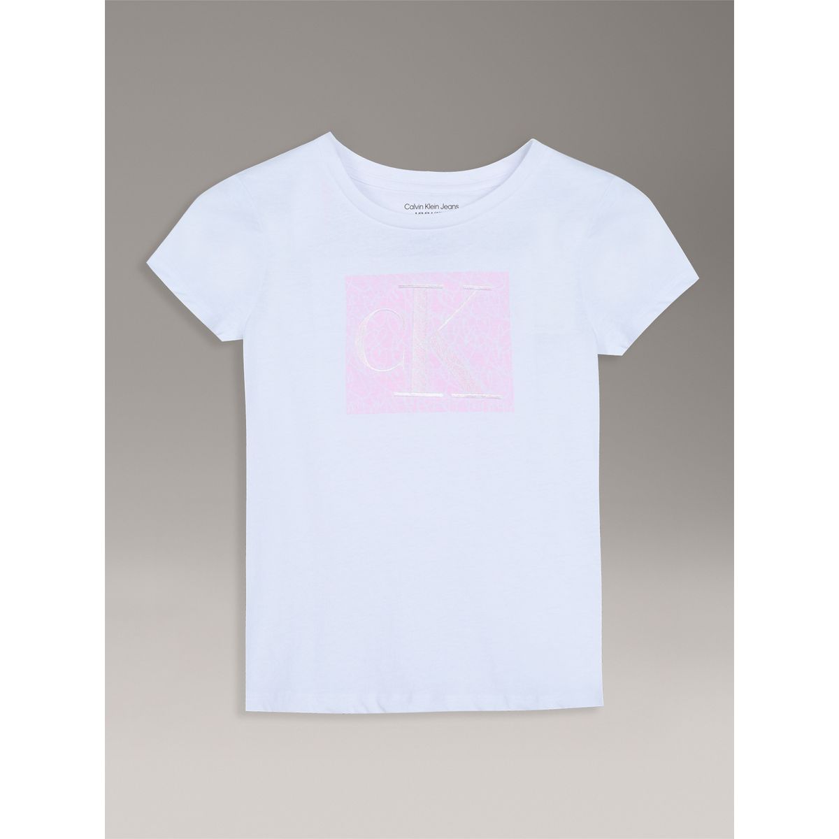 CALVIN KLEIN - Polera Niña Classic Para Niña Blanco Calvin Klein