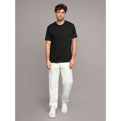 Imagen 2 del producto Polera Básica Jacquard Negro