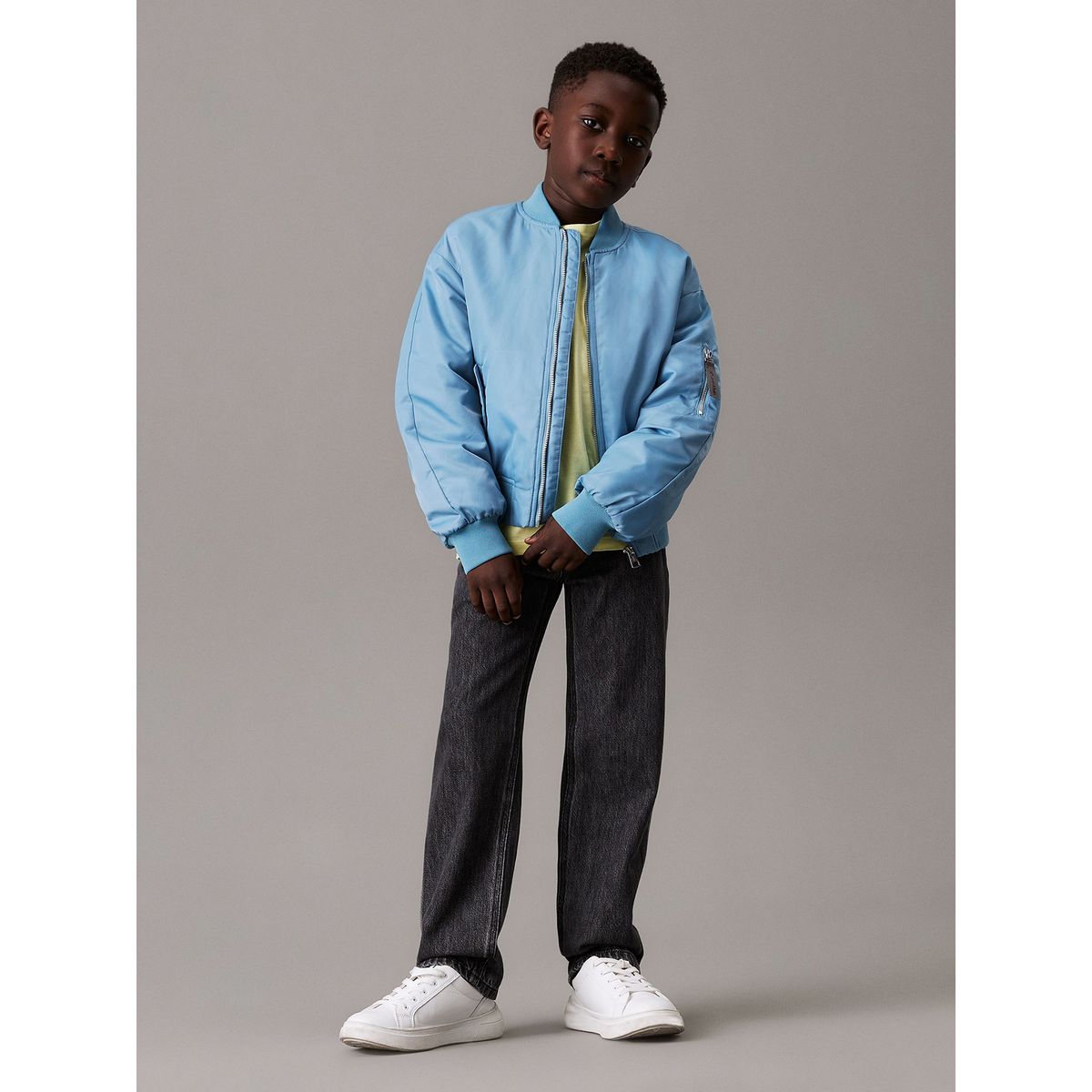 CALVIN KLEIN - Jeans Niño Black Regular Straight Negro Calvin Klein