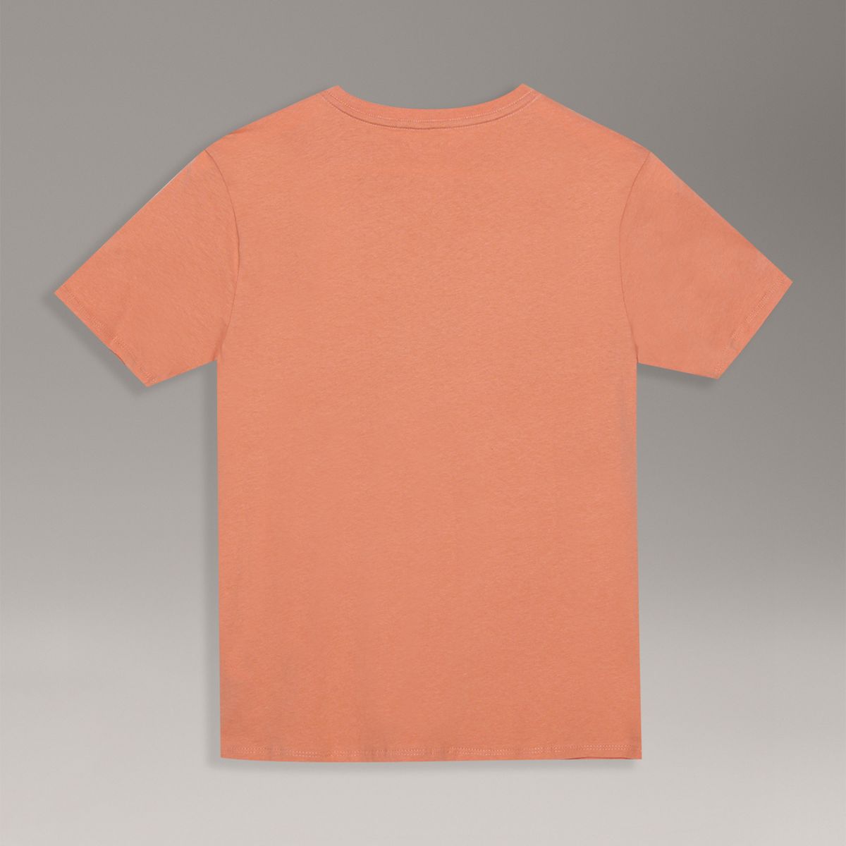 CALVIN KLEIN - Polera Niño Classic Con Monograma Para Niño Naranja Calvin Klein