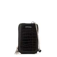 Cartera bandolera porta celular boga pequeña negro