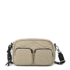 AMPHORA - Cartera Bandolera georgia pequeña beige