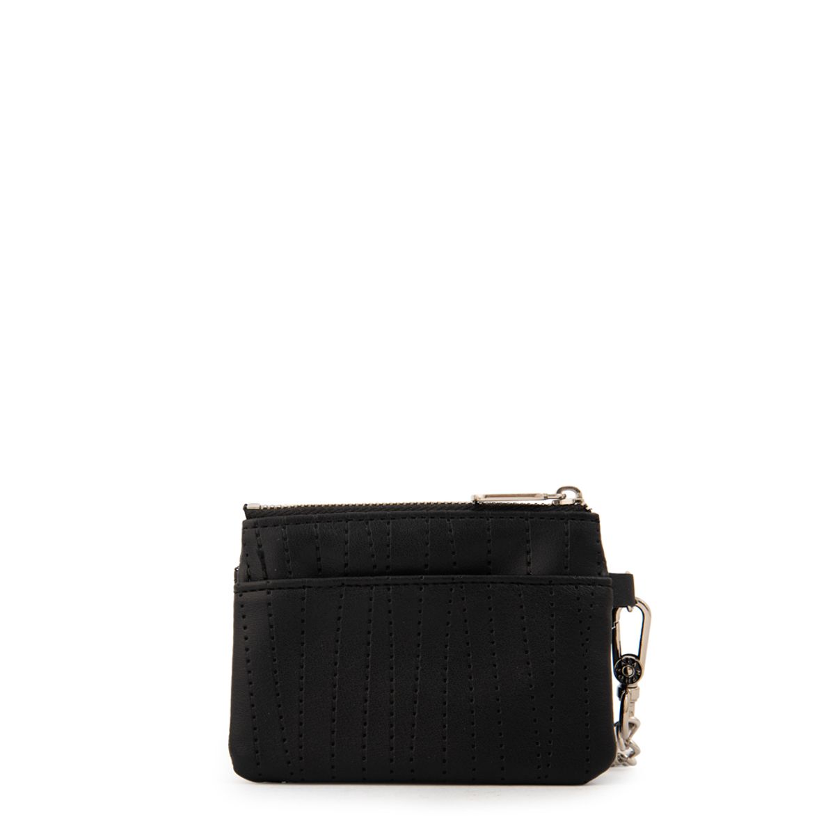 AMPHORA - Monedero con bolsillo frontal guinea pequeña negro
