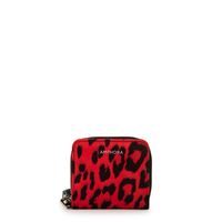 Billetera silvestra pequeña rojo