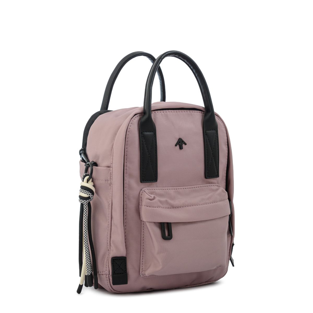 AMPHORA - Mochila felisa pequeña rosa viejo