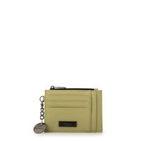 Monedero tarjetero dilian pequeña verde oliva