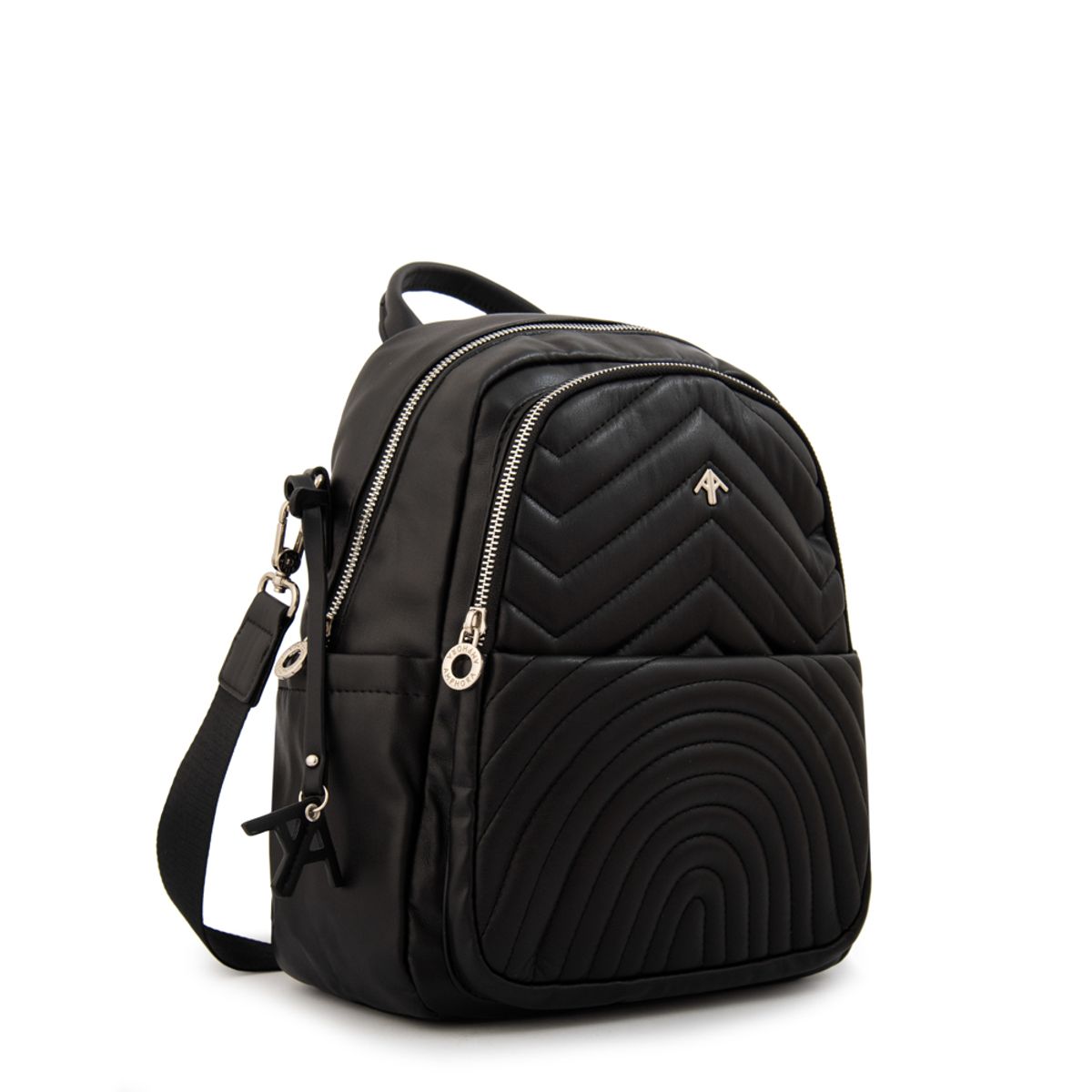 AMPHORA - Mochila georgia pequeña negro especial