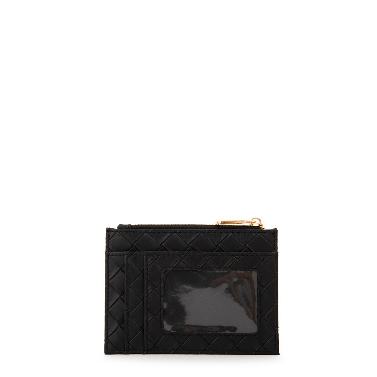 AMPHORA - Monedero tarjetero paxi pequeña negro