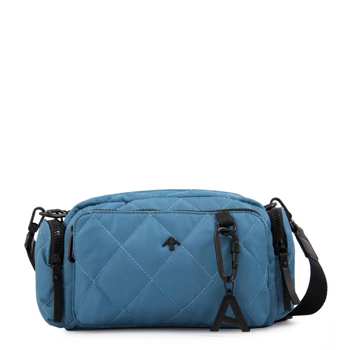 AMPHORA - Cartera bandolera amalia mediana denim